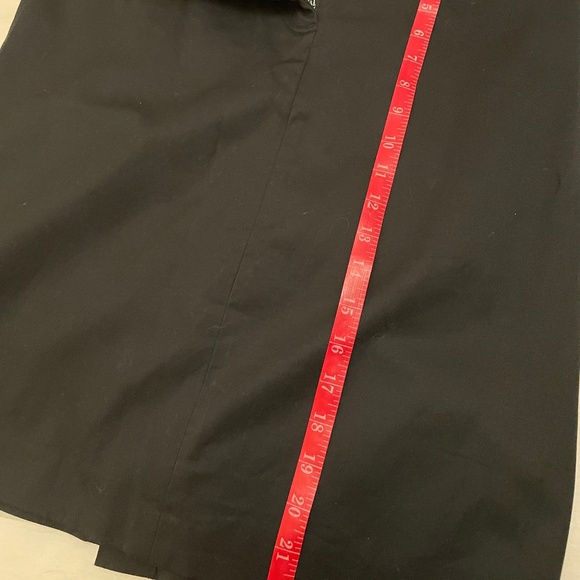 J.Crew Cotton Stretch Pencil Skirt Zip/Tab front Size 12 Great Condition! - Picture 4 of 7